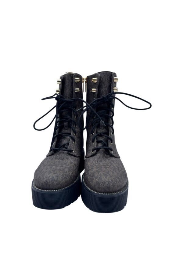 MICHAEL KORS - COMBAT BOOTS BROWN - Image 5